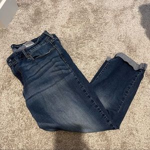 Womens Jean Capris 18W